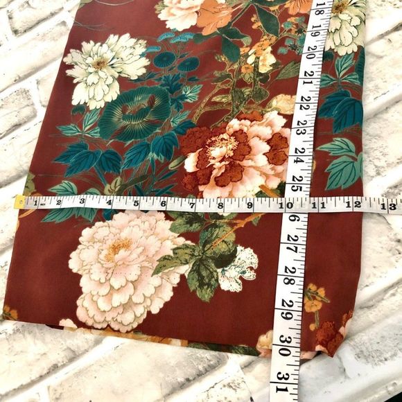 Chico’s Floral Wide Leg Pull On Pants Size 2R (12-14). Soft and comfortable. - Picture 8 of 8